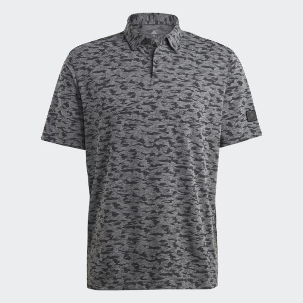 Polo Adidas Go-to Camo Noir