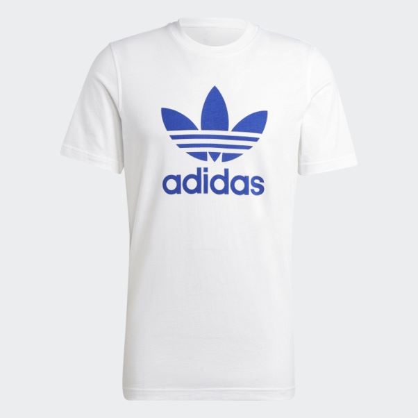 Tee Shirt Adicolor Classics Trèfle Blanc Adidas