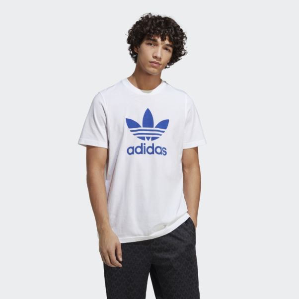 Tee Shirt Adidas Adicolor Classics Trèfle Bleu