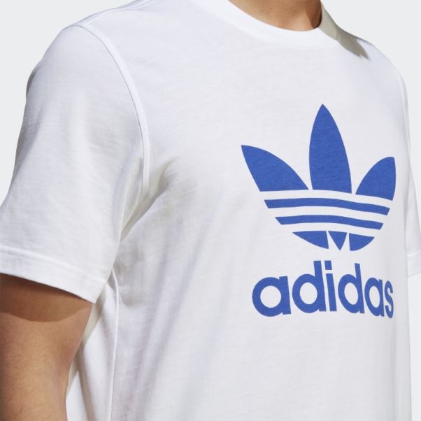 Tee Shirt Adidas Adicolor Classics Trèfle Bleu