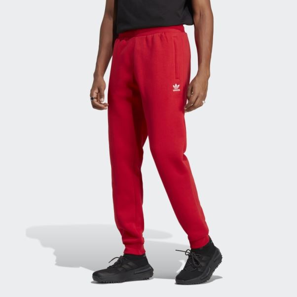 Adidas Pantalon De Jogging Essentiel Trèfle écarlate