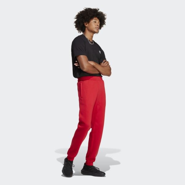 Adidas Pantalon De Jogging Essentiel Trèfle écarlate