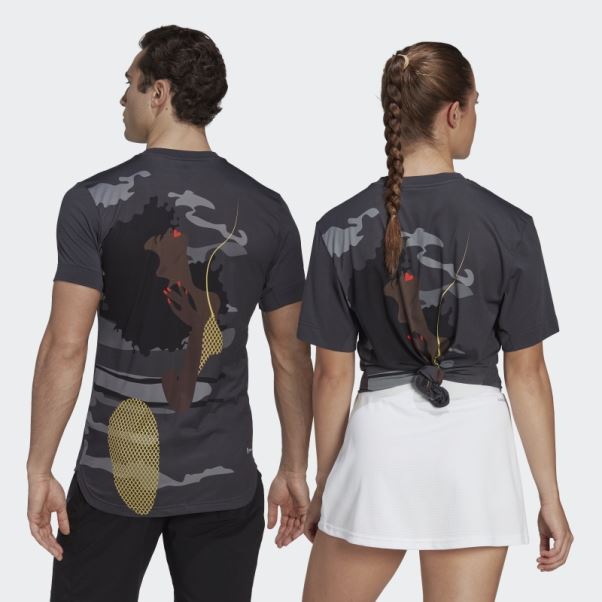 T-shirt Imprimé Carbone Tennis New York Adidas