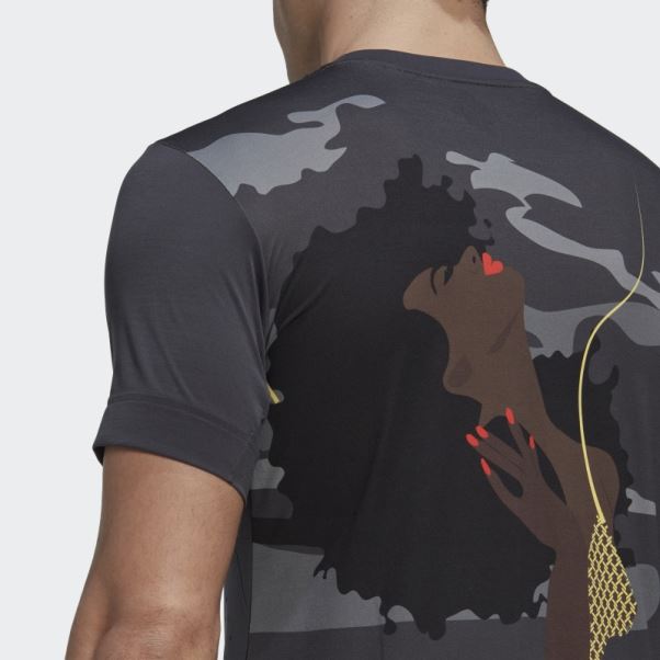 T-shirt Imprimé Carbone Tennis New York Adidas