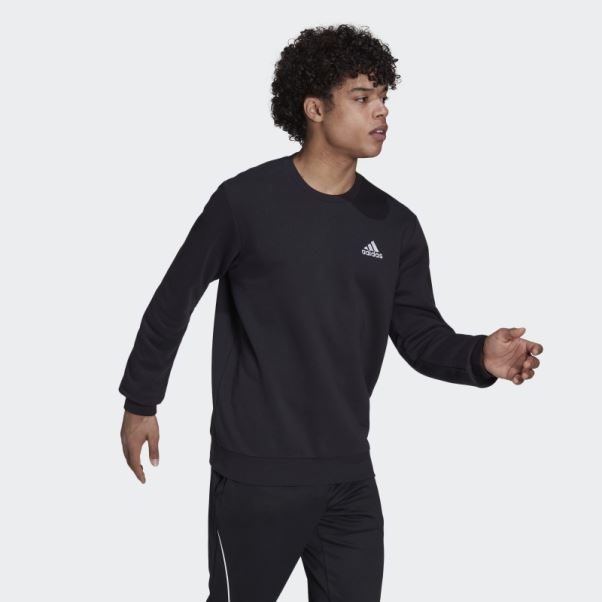 Sweat Polaire Adidas Essentials Noir