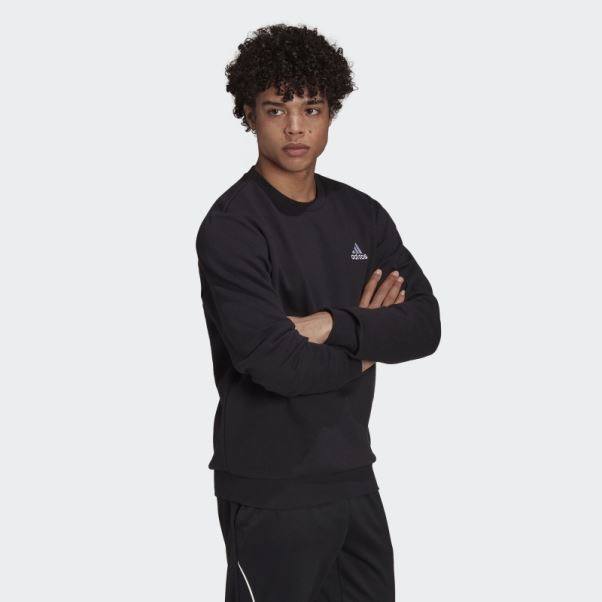 Sweat Polaire Adidas Essentials Noir