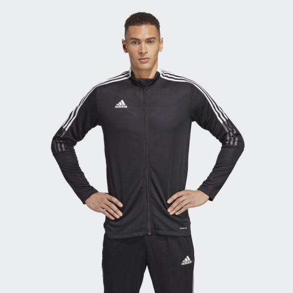 Veste De Survêtement Adidas Tiro 21 Noir