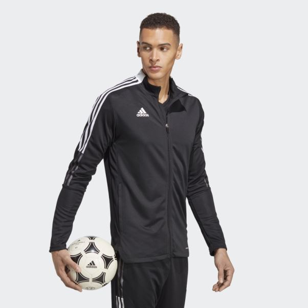 Veste De Survêtement Adidas Tiro 21 Noir
