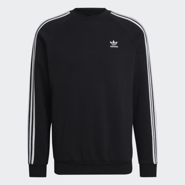 Adicolor Classics 3-stripes Crew Sweat Adidas Noir