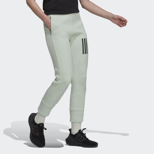 Pantalon Slim Taille Haute Mel Mission Victoire Vert Adidas