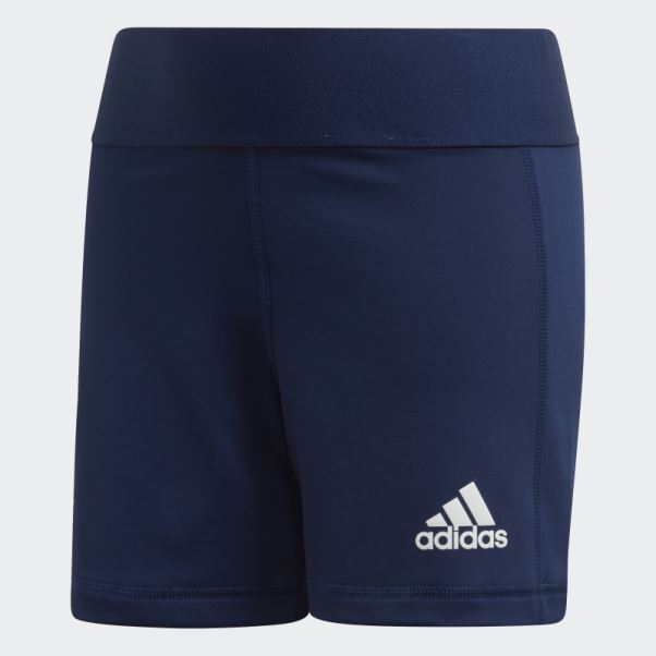 Short De Volleyball Alphaskin Bleu Marine Adidas