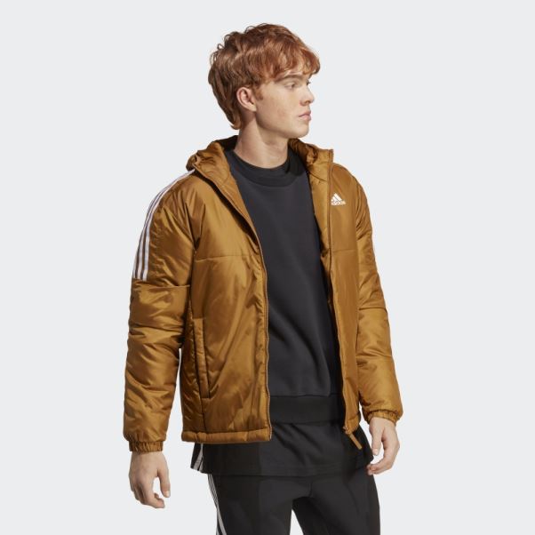 Veste à Capuche Isolée Essentials Adidas Bronze
