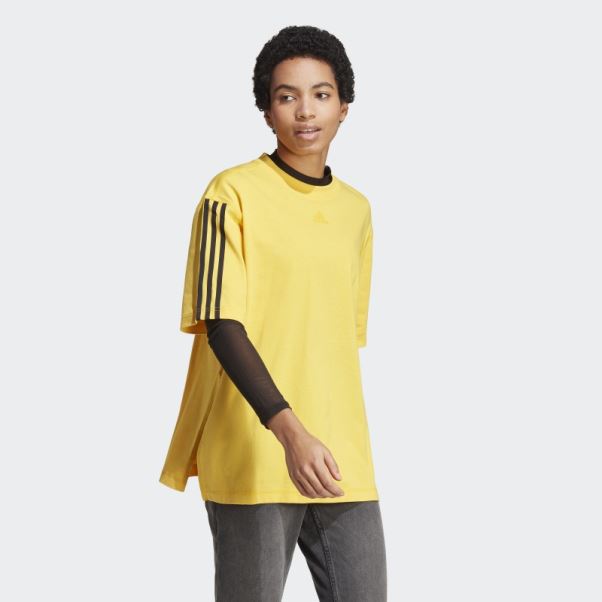 T-shirt Surdimensionné De Danse Adidas Or
