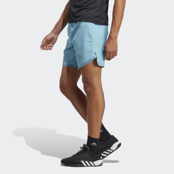 Conçu 4 Formation Cordura Short D'entraînement Adidas Bleu
