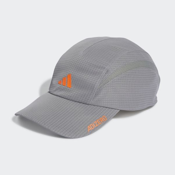 Casquette Running Adizero Heat.rdy Grise Adidas