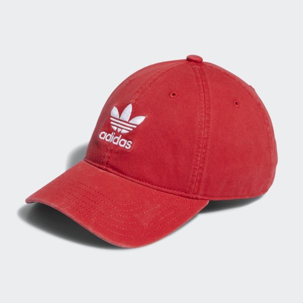 Casquette Décontractée à Bride Arrière Adidas Scarlet