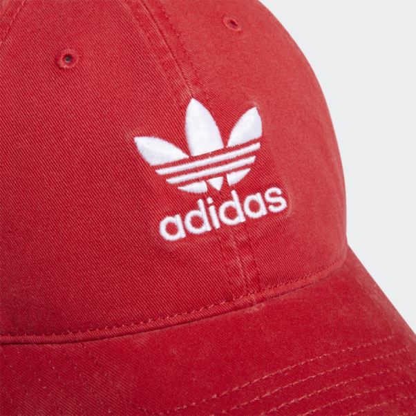 Casquette Décontractée à Bride Arrière Adidas Scarlet