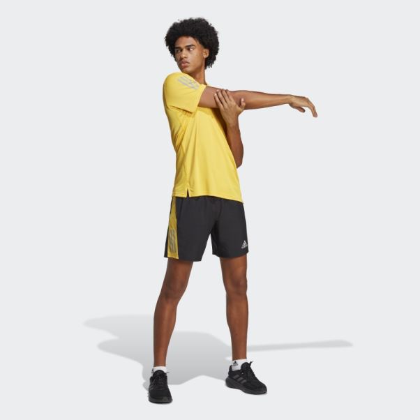 T-shirt Adidas Propriétaire Du Run Or