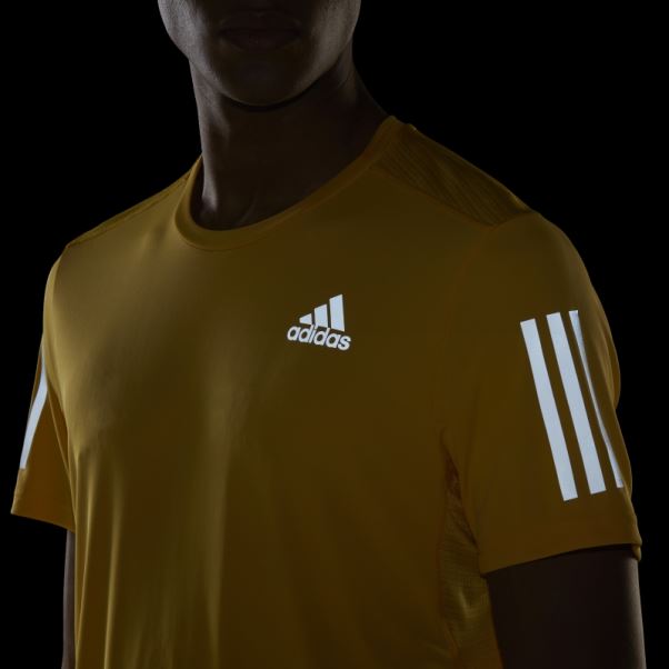T-shirt Adidas Propriétaire Du Run Or