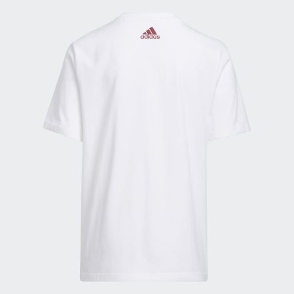 Blanc Donovan Mitchell D.o.n. Numéro 4 T-shirt Adidas