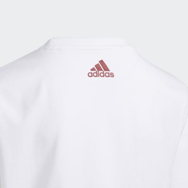 Blanc Donovan Mitchell D.o.n. Numéro 4 T-shirt Adidas
