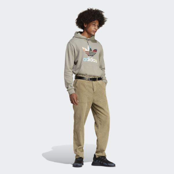 Sweat à Capuche Gris Adidas Graphics Off The Grid