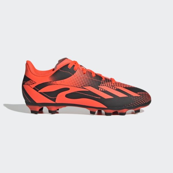 Chaussures De Sol Flexibles Adidas Orange X Speedportal Messi.4