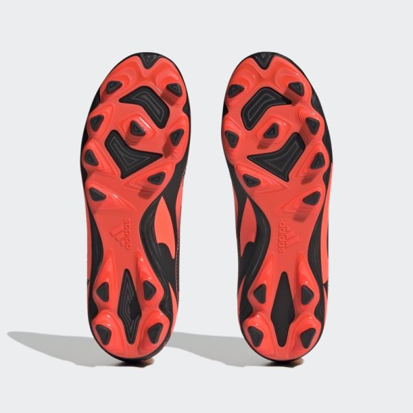 Chaussures De Sol Flexibles Adidas Orange X Speedportal Messi.4