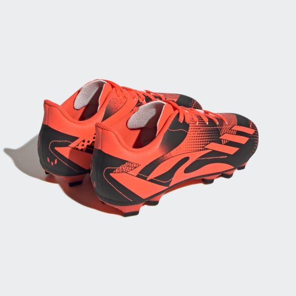 Chaussures De Sol Flexibles Adidas Orange X Speedportal Messi.4