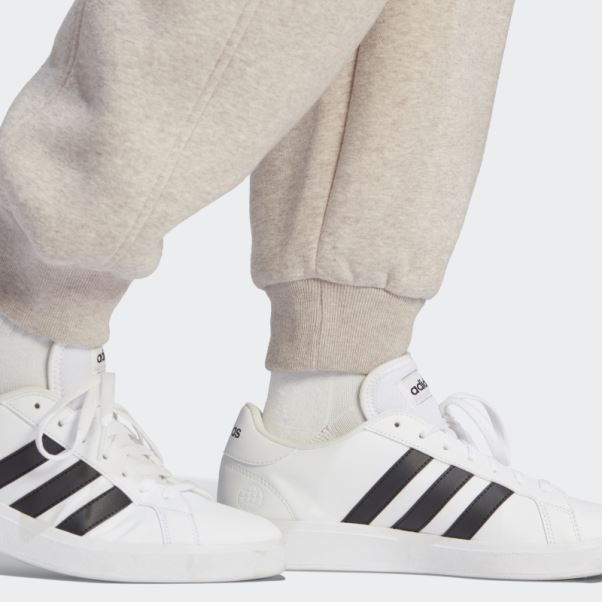 Pantalon Adidas All Szn Polaire Taupe Mel