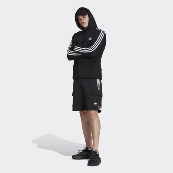 Sweat à Capuche Adicolor Classics 3 Bandes Noir Adidas