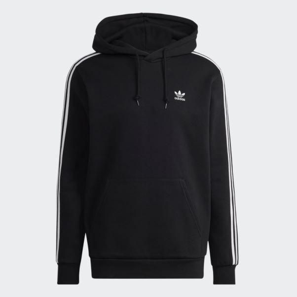 Sweat à Capuche Adicolor Classics 3 Bandes Noir Adidas