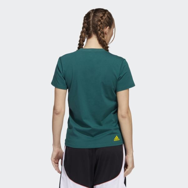 Tee Shirt Adidas Lailaa Vert