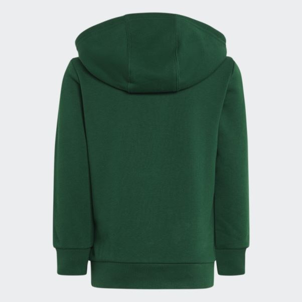 Ensemble Sweat à Capuche Adidas Adicolor Vert Foncé