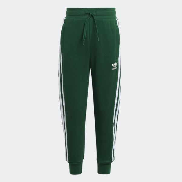 Ensemble Sweat à Capuche Adidas Adicolor Vert Foncé