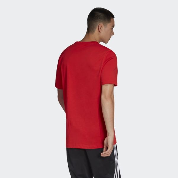 Tee Shirt Adicolor Essentials Trèfle Rouge Adidas