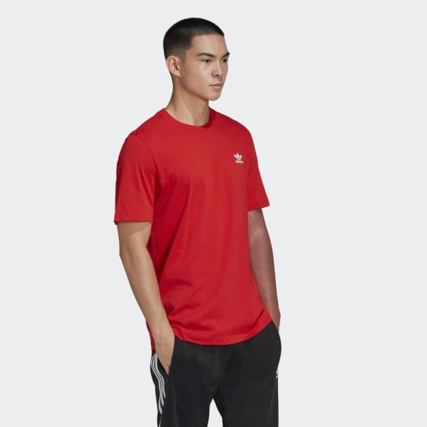 Tee Shirt Adicolor Essentials Trèfle Rouge Adidas