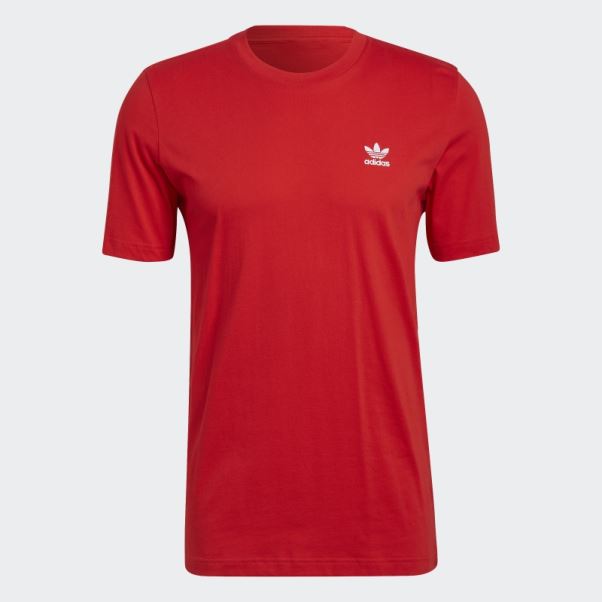 Tee Shirt Adicolor Essentials Trèfle Rouge Adidas