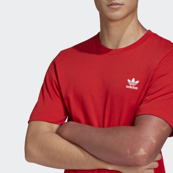 Tee Shirt Adicolor Essentials Trèfle Rouge Adidas