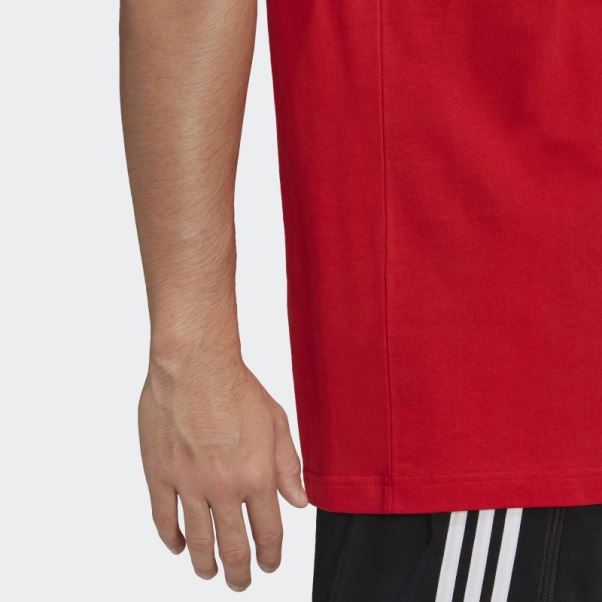 Tee Shirt Adicolor Essentials Trèfle Rouge Adidas