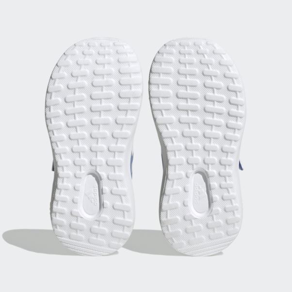 Adidas Fortarun 2.0 Cloudfoam Sport Running élastique Lace Top Strap Chaussures Bleu