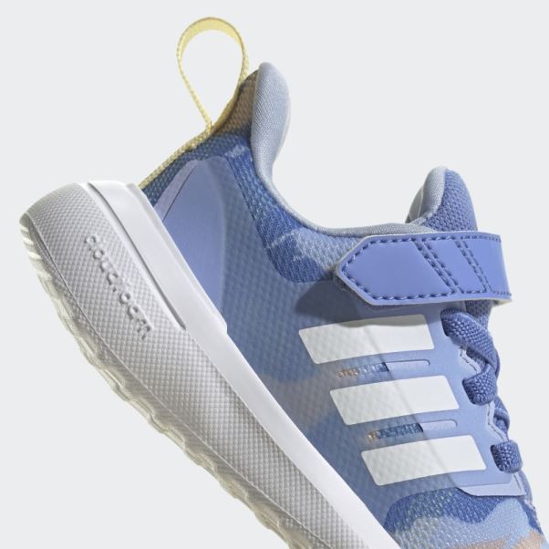 Adidas Fortarun 2.0 Cloudfoam Sport Running élastique Lace Top Strap Chaussures Bleu