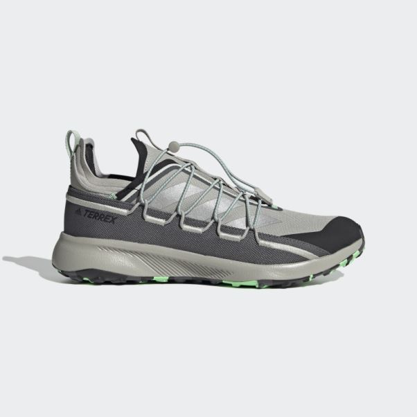 Adidas Terrex Voyager 21 Chaussures De Voyage En Toile Gris Metal