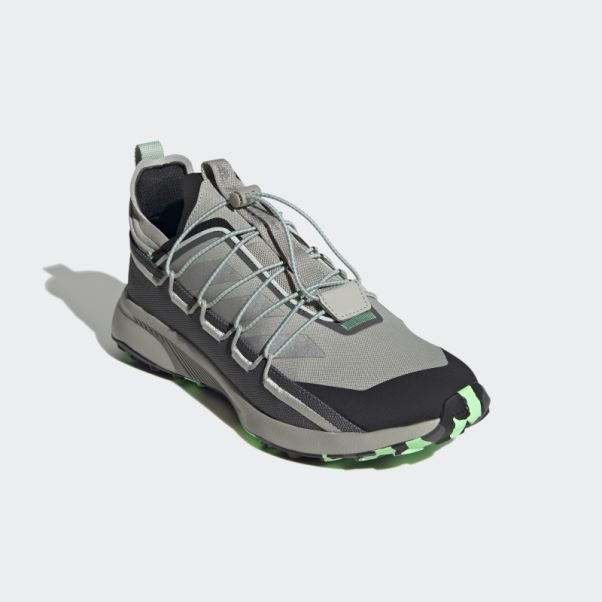 Adidas Terrex Voyager 21 Chaussures De Voyage En Toile Gris Metal