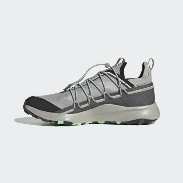 Adidas Terrex Voyager 21 Chaussures De Voyage En Toile Gris Metal