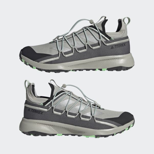 Adidas Terrex Voyager 21 Chaussures De Voyage En Toile Gris Metal