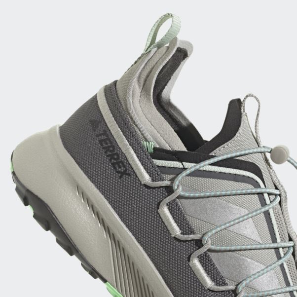 Adidas Terrex Voyager 21 Chaussures De Voyage En Toile Gris Metal