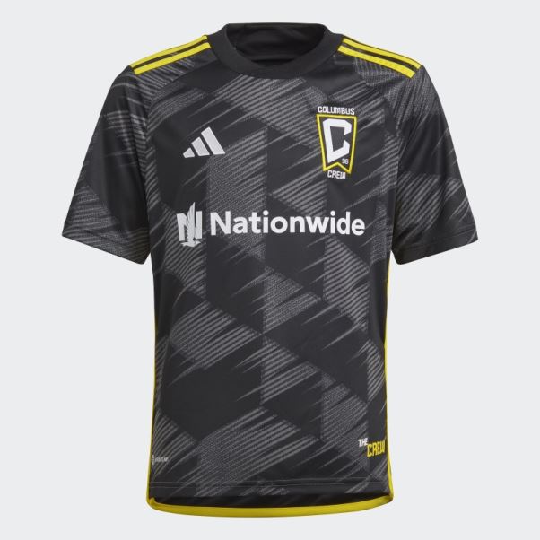 Adidas Maillot Columbus Crew 23/24 Extérieur Jaune Chaud