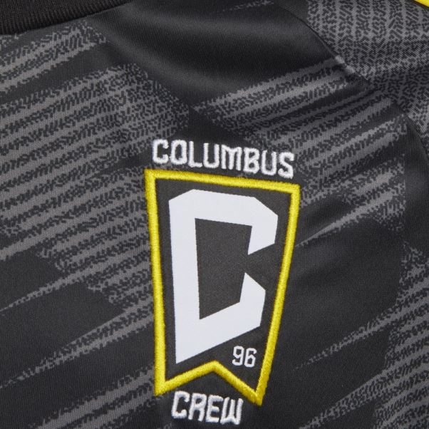 Adidas Maillot Columbus Crew 23/24 Extérieur Jaune Chaud