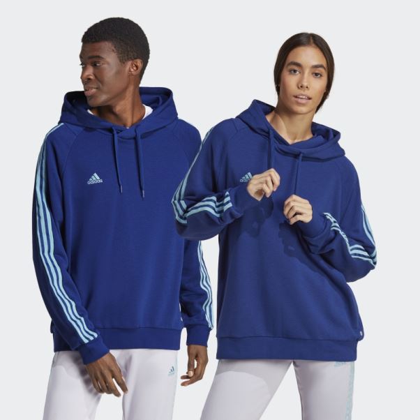 Adidas Sweat à Capuche Tiro Bleu Victoire (non Genré)